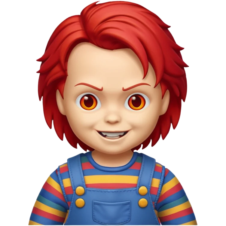 Un emojin de chuky emoji