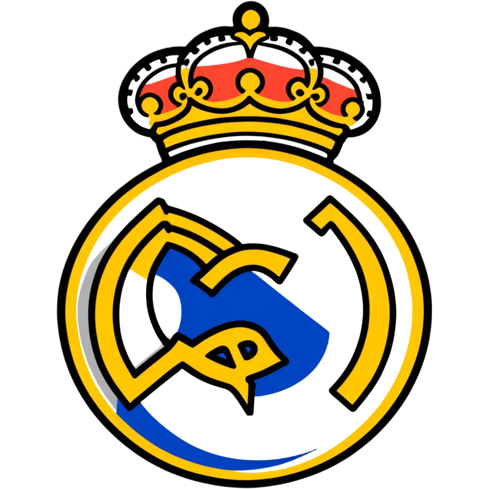 Real Madrid logo emoji
