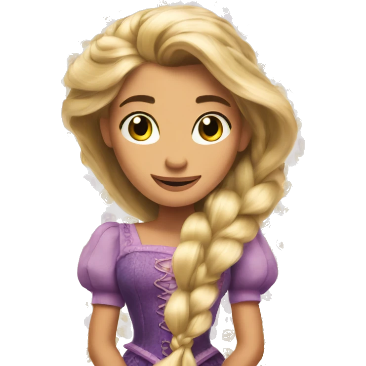 Rapunzel emoji