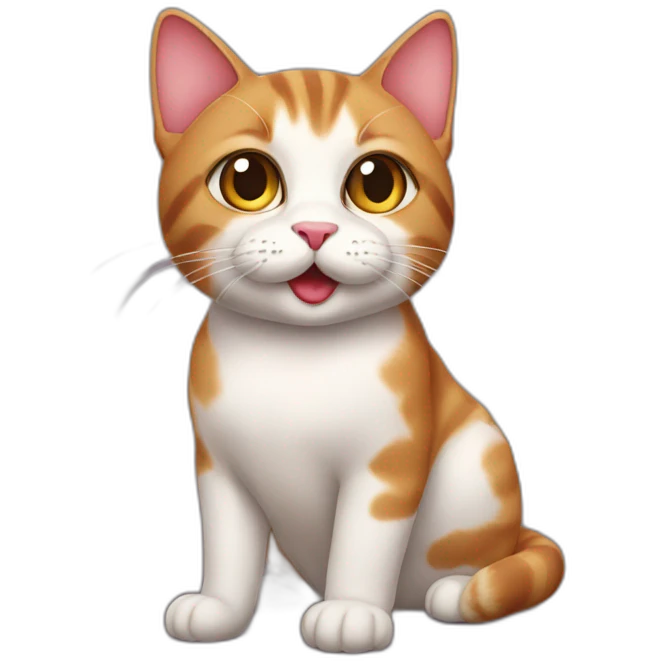 cat cherry emoji