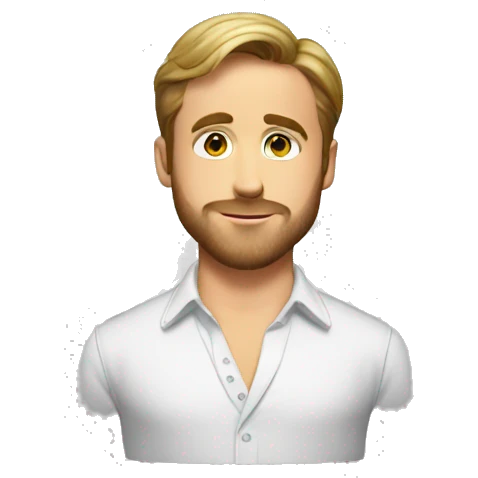 Ryan gosling as ken emoji
