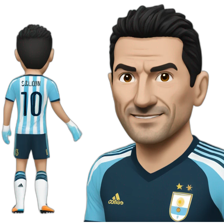 Lionel Scaloni argentina emoji