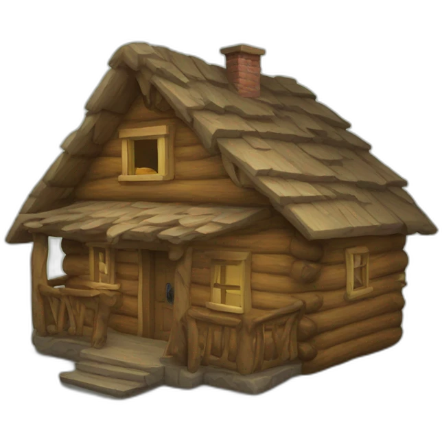 Bear home emoji