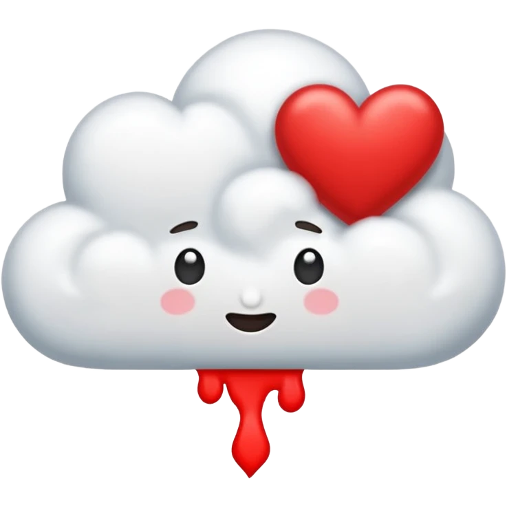 Puedes hacerme una nube pensando y dentro ese emoji emoji