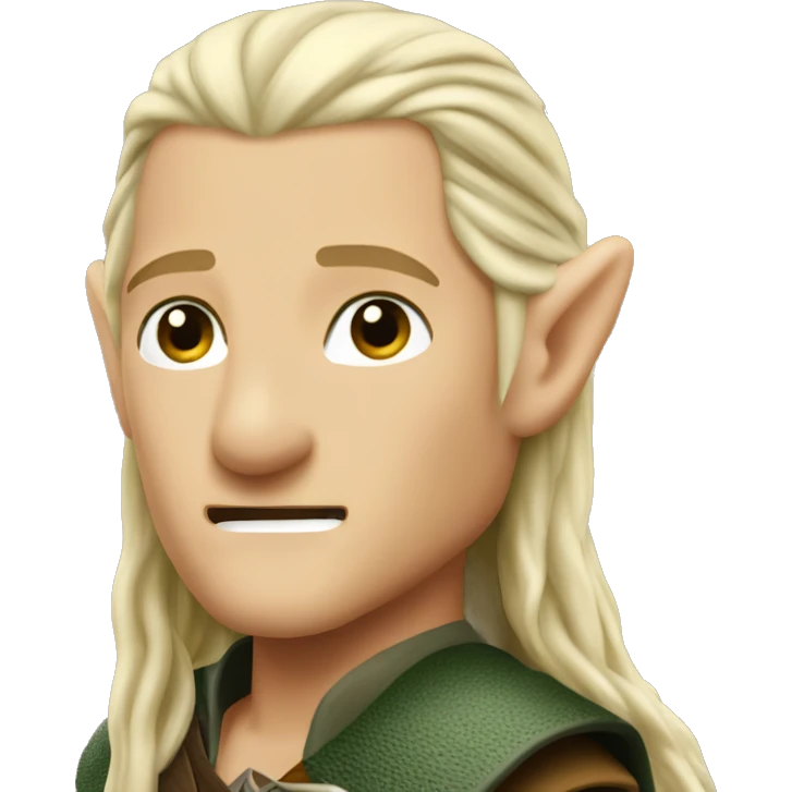 Legolas from lord of the rings  emoji