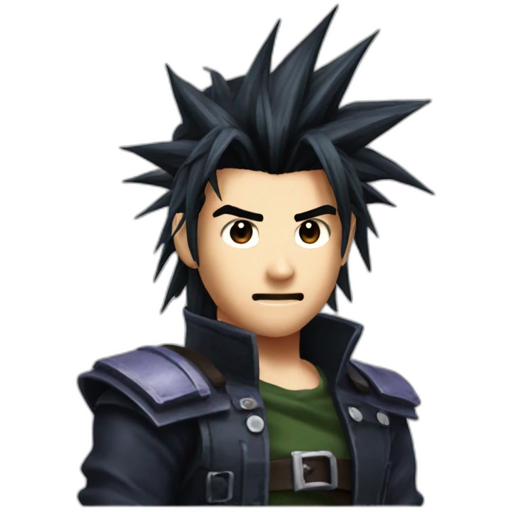 Final Fantasy 7 Zack emoji