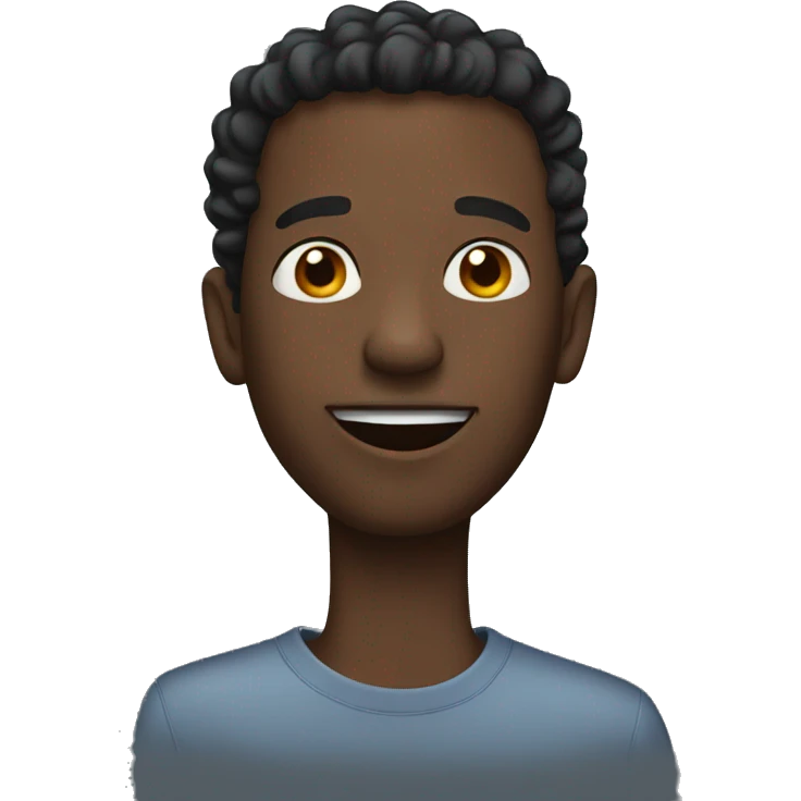 Black guy  emoji
