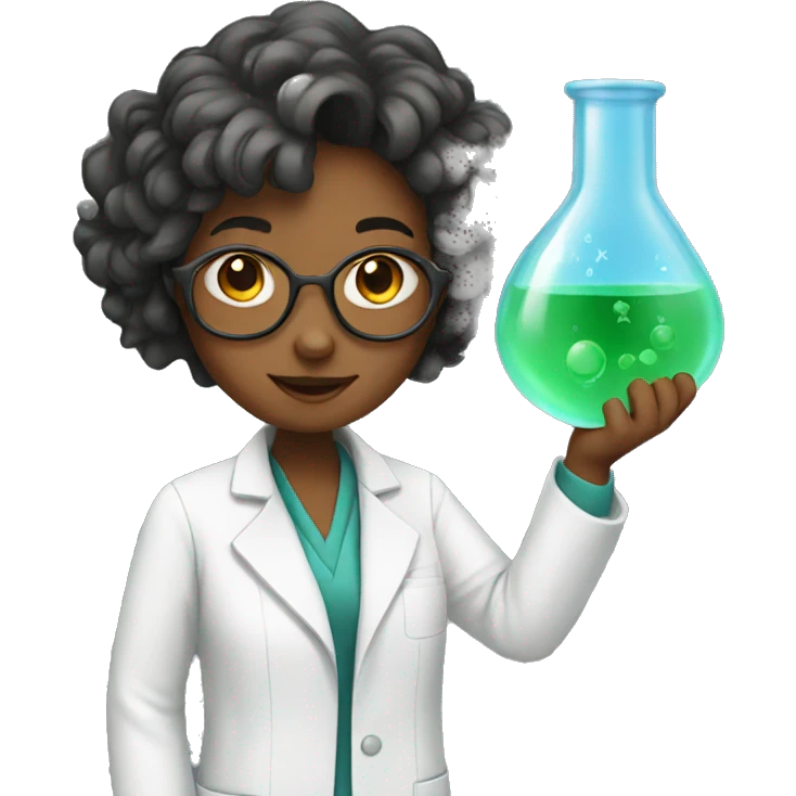 Girl scientist emoji