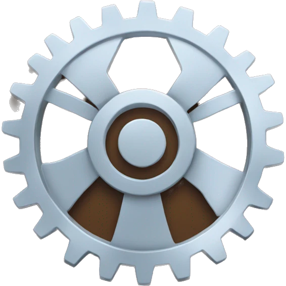 cogwheel emoji