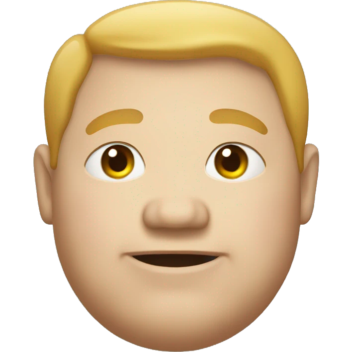 Fat man emoji