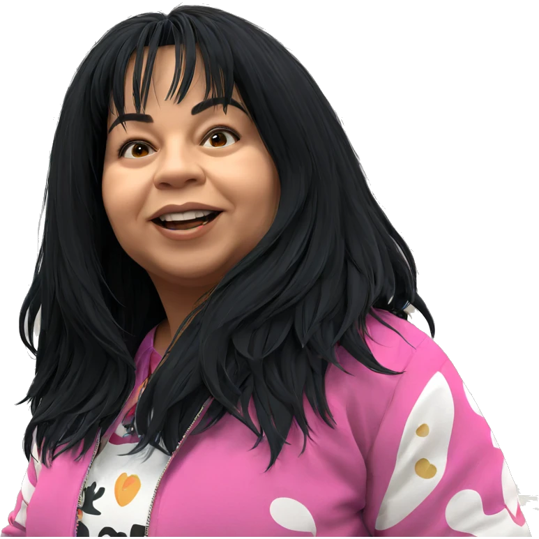 girl with long black hair emoji