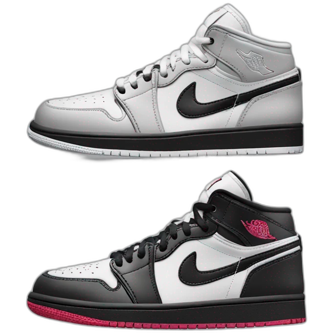 nike air jordan 1 dior low shoe emoji