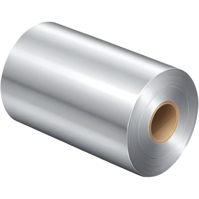 silver foil thin roll emoji