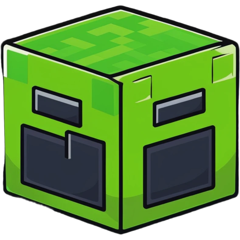 Minecraft block with texture emoji