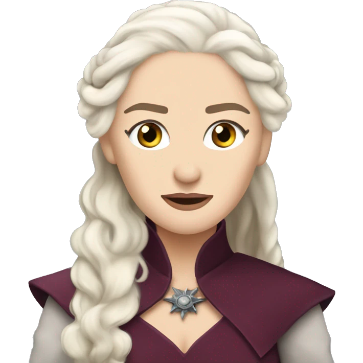 Game of Thrones Queen Daenerys emoji