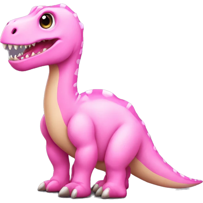 Pink dinosaur  emoji
