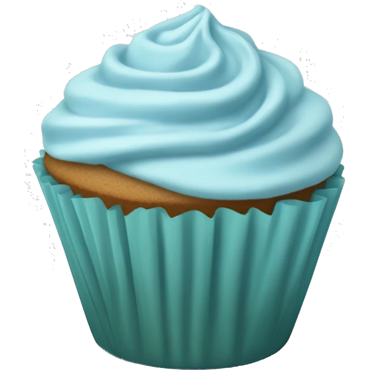 Light blue Starbucks muffin emoji