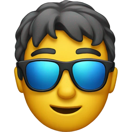 salute emoji wearing sunglasses emoji