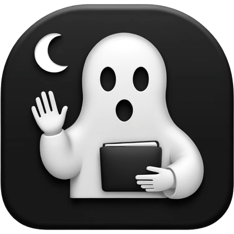 Есть музыкальный исполнитель Гострайдерс, сделай из его логотипа эмодзи emoji