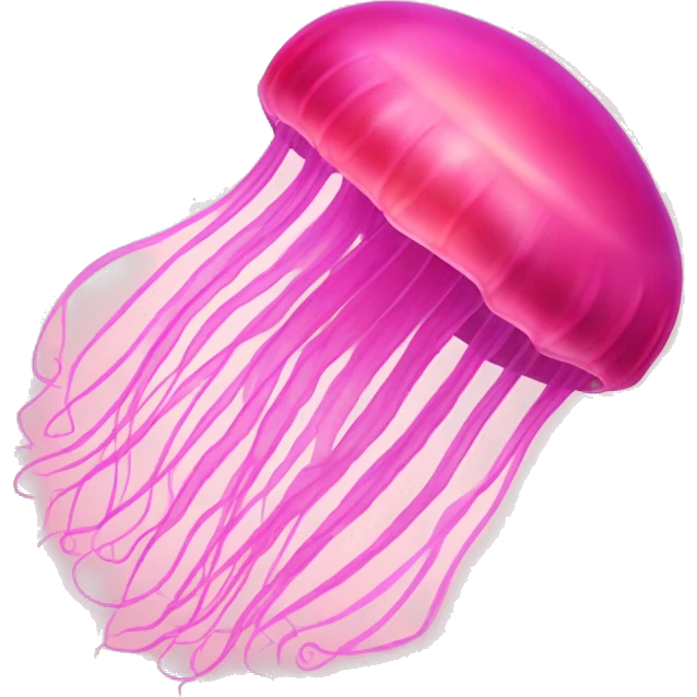 pink comb jellyfish  emoji