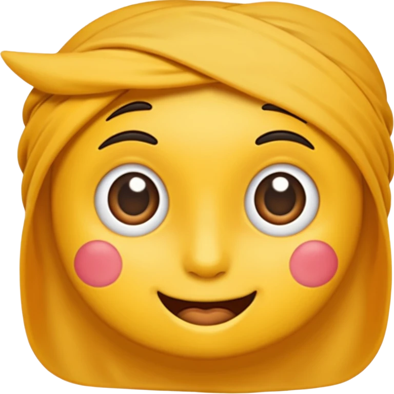 على الشعب  على طفل يلقي التحية emoji