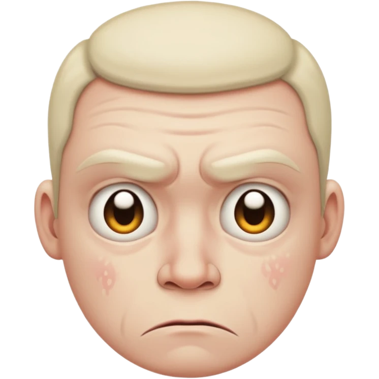 Ugliest person emoji