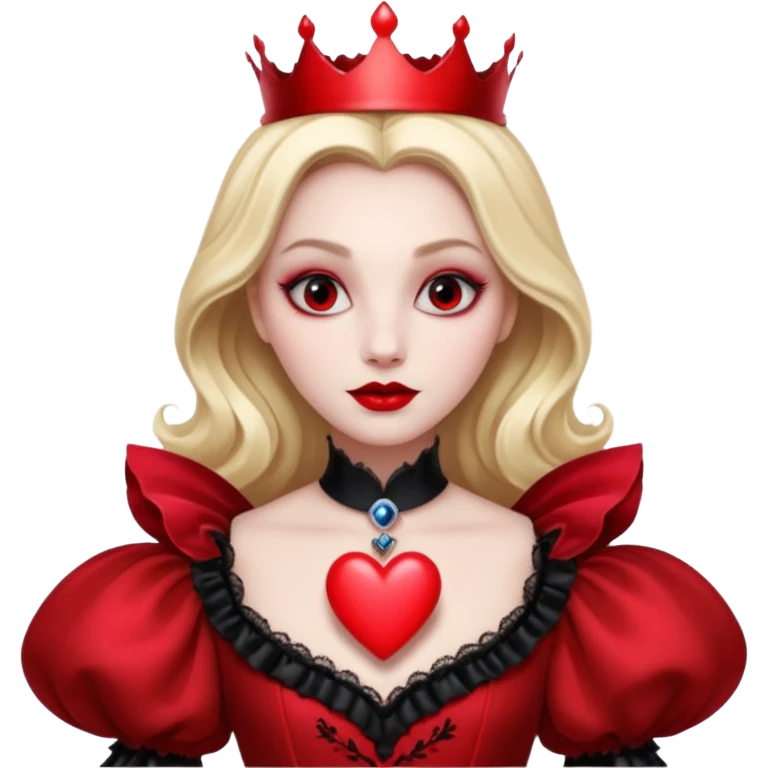 Red Queen from Alice in Wonderland movie emoji