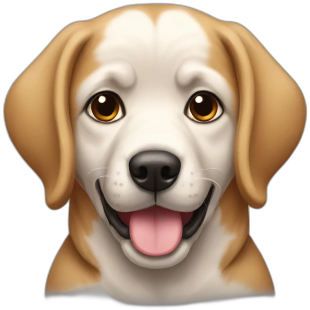 Perro enfadado emoji