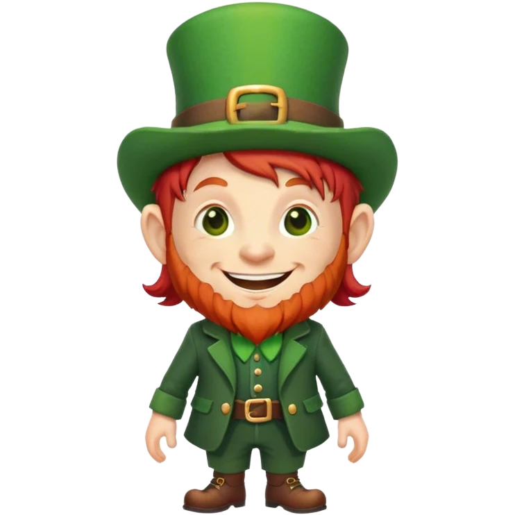 funny leprechaun  emoji