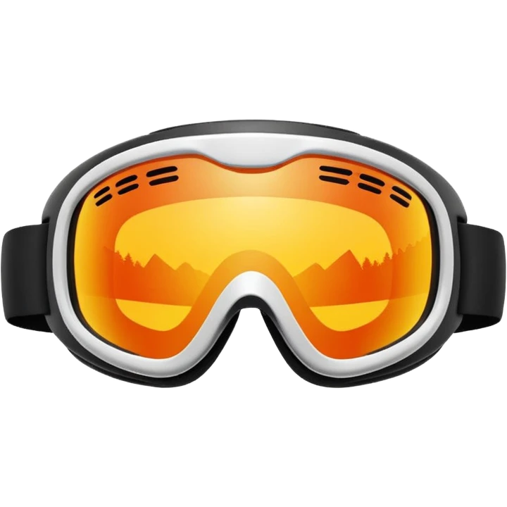 ski goggles emoji
