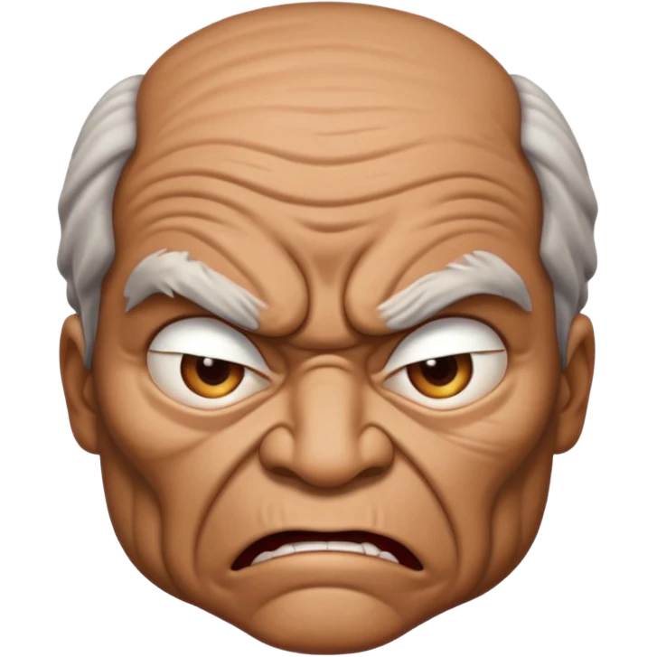 Visage en colère  emoji
