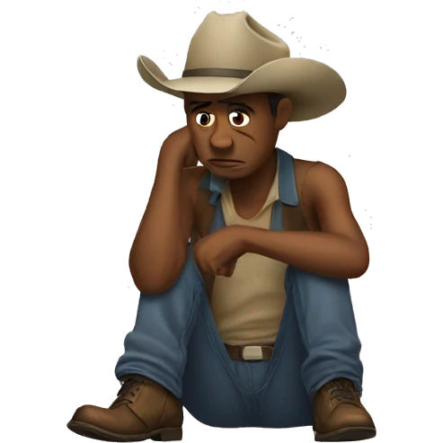 Texas depression  emoji