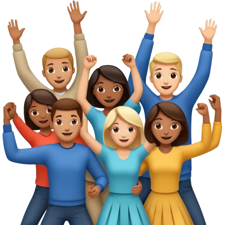 I want an emoji with people making a “horă” emoji