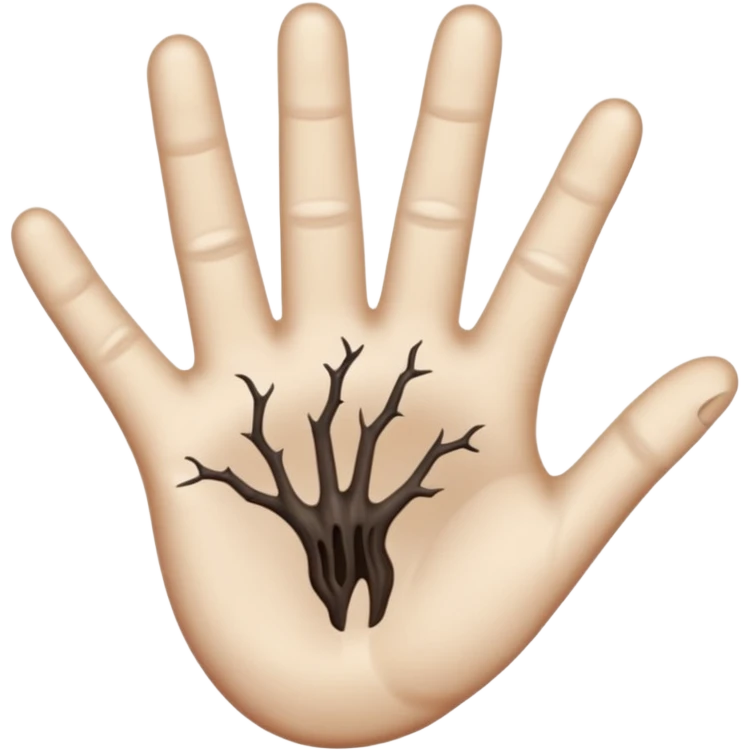 Quiero que me crees un emoji de Cosa que Addams emoji
