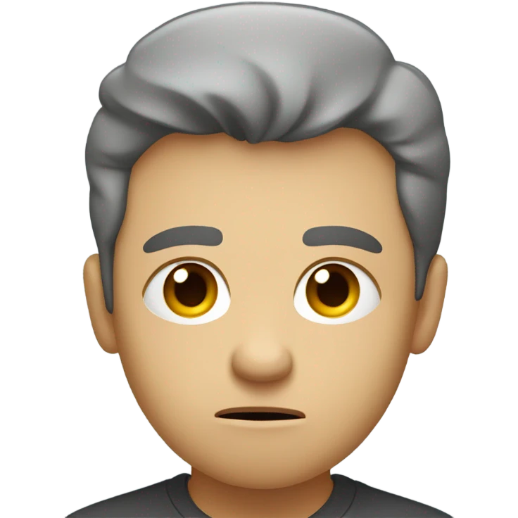 worried emoji