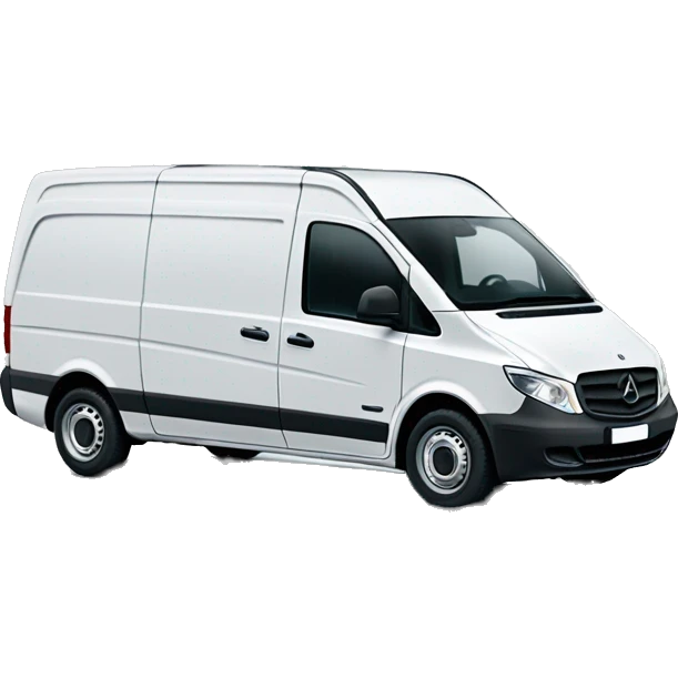 Mercedes vito logistic truck delivery calipso emoji