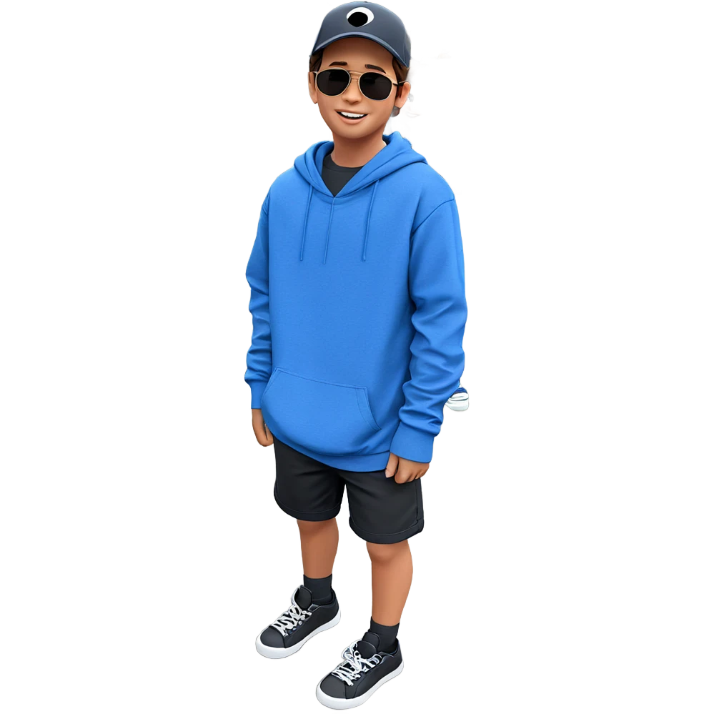 boys hanging out outdoors emoji