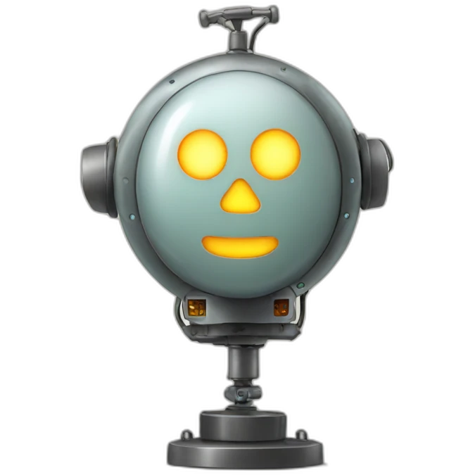 robot lamp emoji
