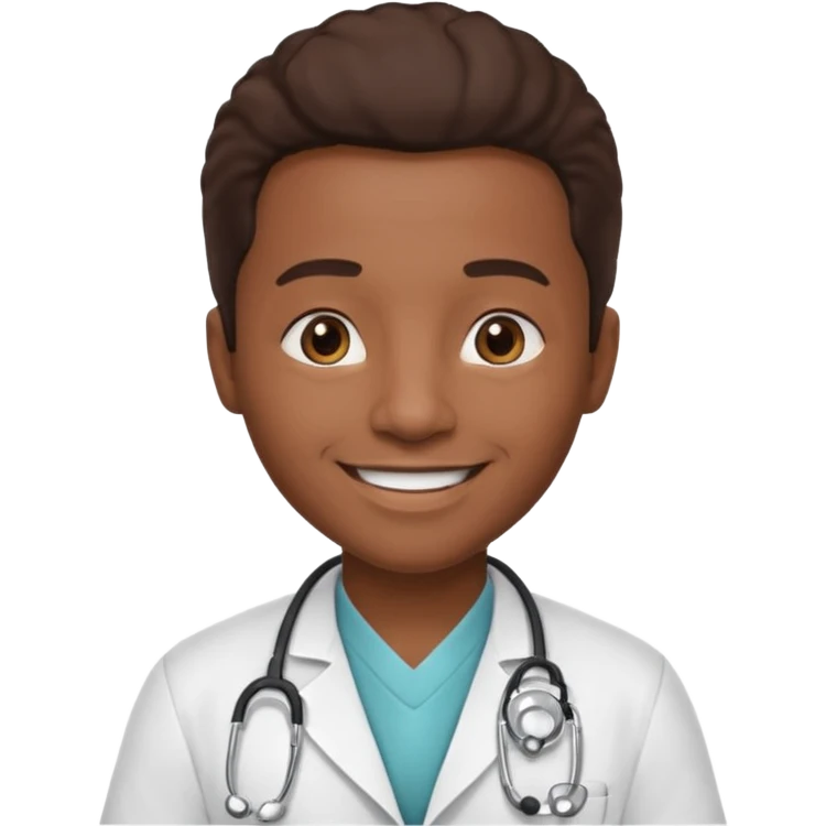 aftican american doctor emoji emoji