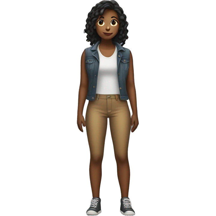 full body girl emoji