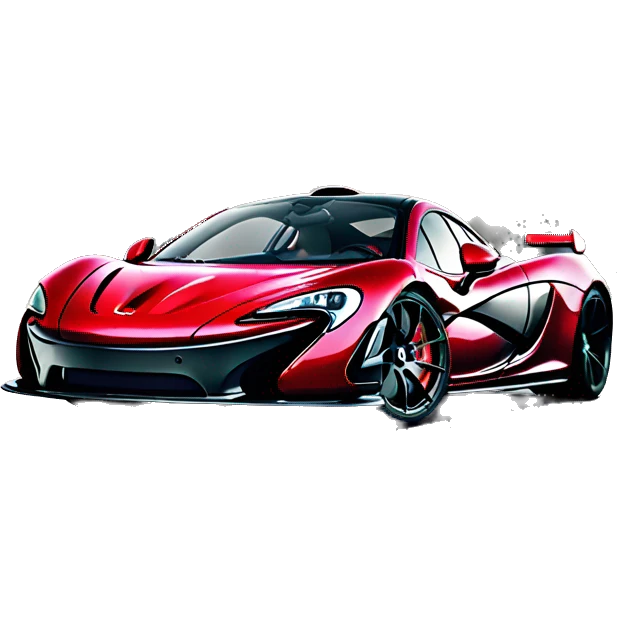 dark red McLaren p1  emoji