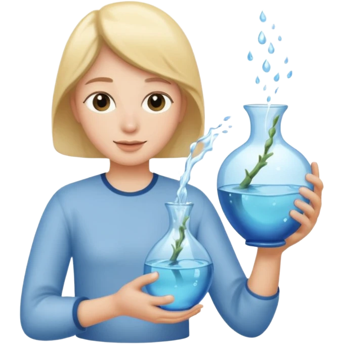 The Water Bearer (♒︎) emoji