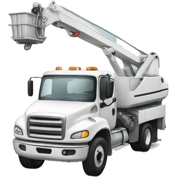 Bucket truck emoji