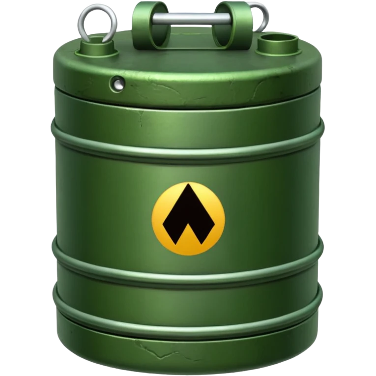 green military mine emoji