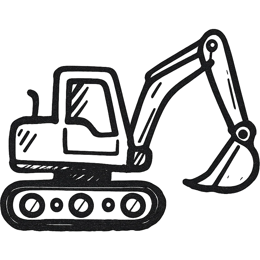 excavator emoji