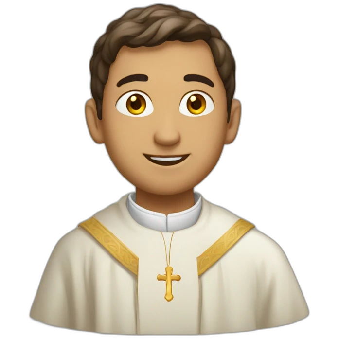 Sacerdote Italiano Joven emoji