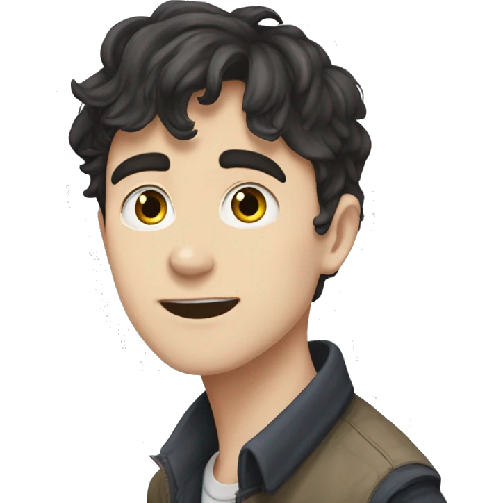 Charlie spring from heartstopper dark hair Alice oseman wiki  emoji
