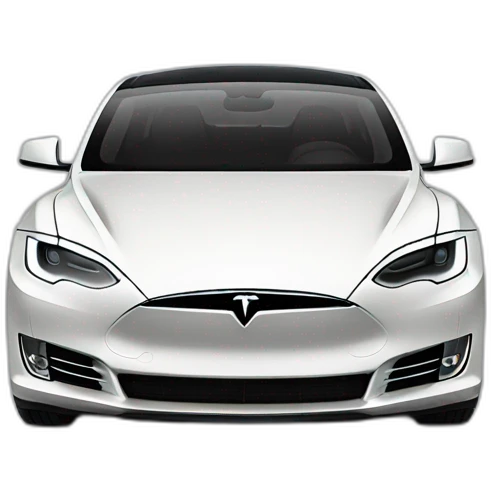 Tesla model S emoji