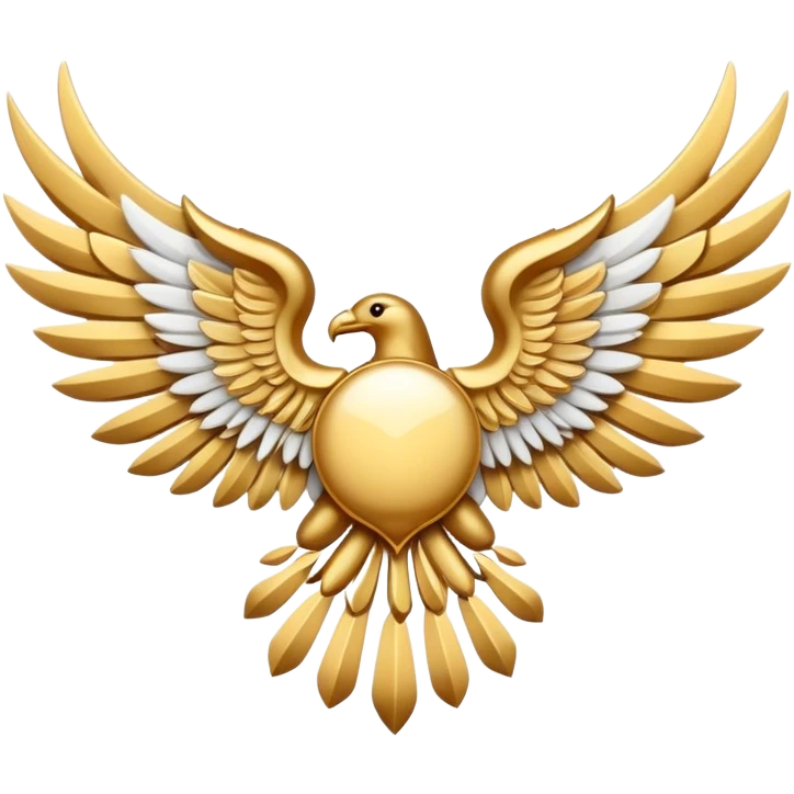 six wing emblem emoji