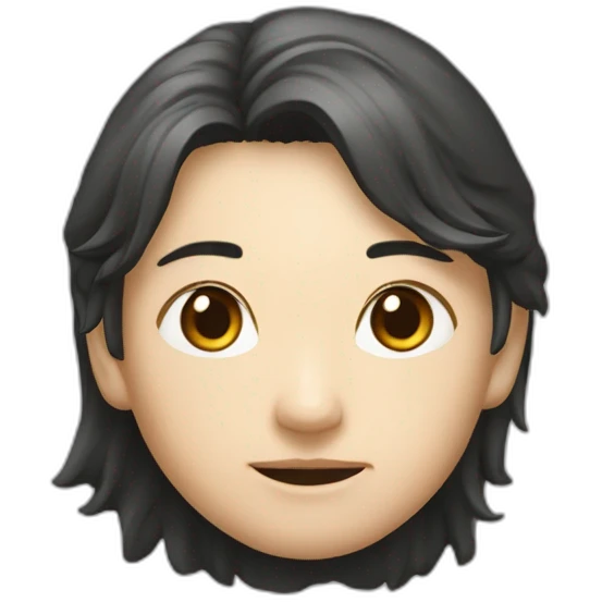 兔子面带微笑，眼睛中闪烁着好奇和智慧的光芒 emoji